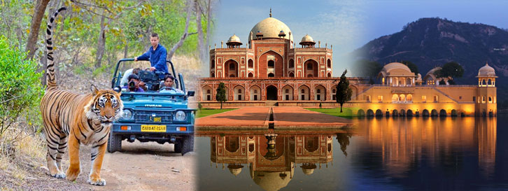 Delhi, Agra, Ranthambhore, Jaipur